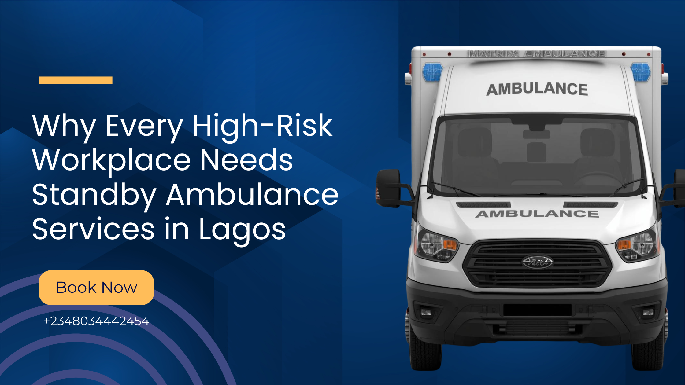 Standby Ambulance Service Lagos